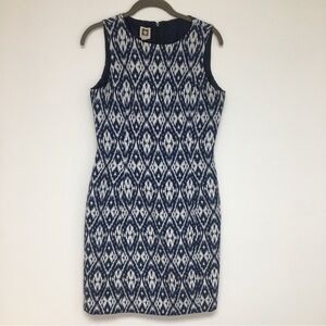 Anne Klein Inkat Navy Blue Dress women’s size 8​​​